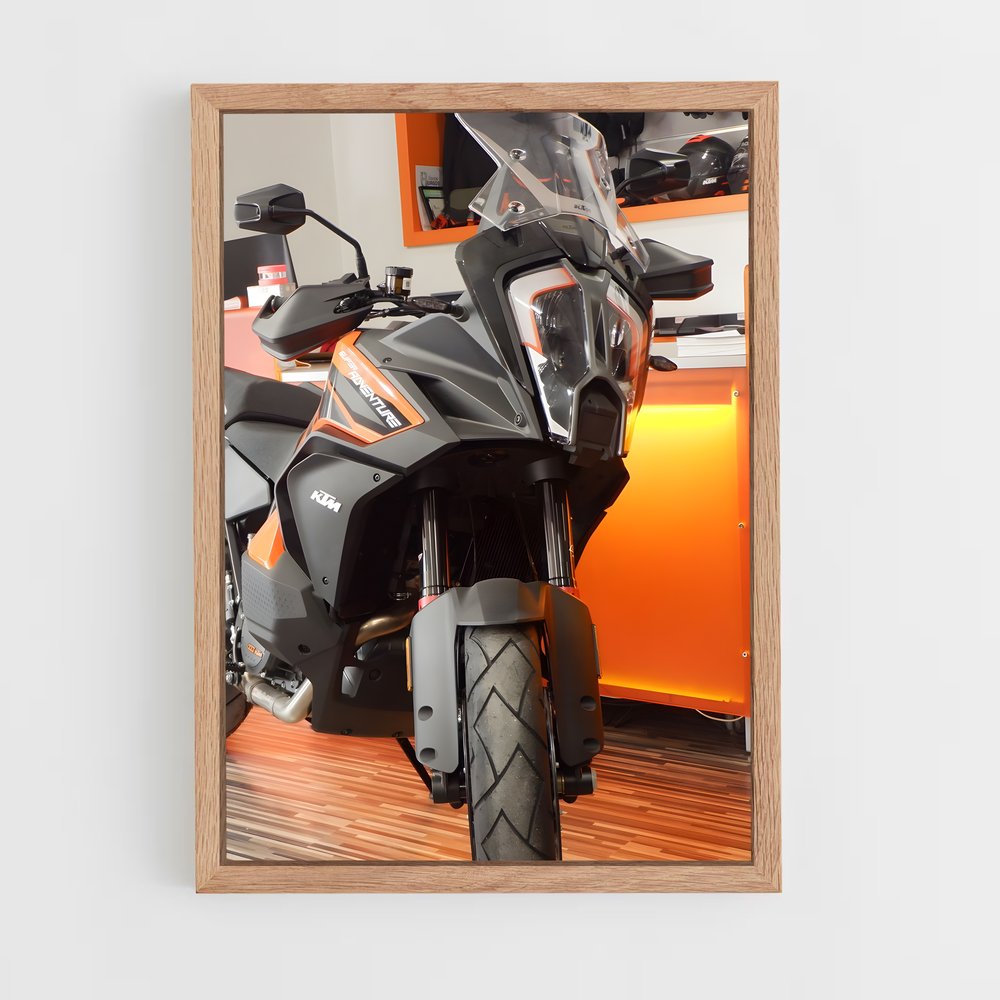 Poster incroyable super adventure s – affiche KTM Moto (vue 4)
